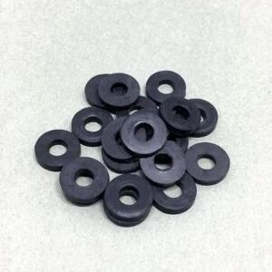 타이어 압력 게이지 실리콘 고무 가스켓 O-링 곡선형 펀치 공기 충전 헤드  20pcs/50pcs/100pcs
