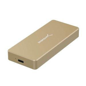 골드 NVME SSD용 SABRENT USB TYPE 알루미늄 인클로저 EC NVME GLD