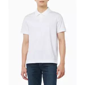 매장정품 캘빈클라인 진남성 CK 코튼 카라티 반팔티셔츠 화이트 4RF299G 4RF299GYAF 2050083