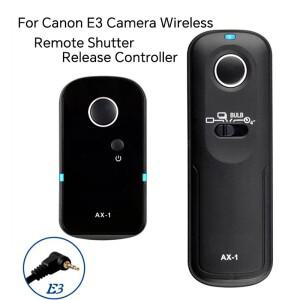 카메라 리모컨 R6,R7,R8,R10,500D,550D 카메라 무선 원격 셔터 릴리즈 컨트롤러용 Canon E3용 AX-1