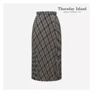 써스데이아일랜드Thursday Island 아코디언 주름 스커트T226MSK140W2459671