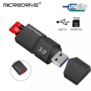 Usb 3.0 / 2.0 플래시 TF 메모리 카드 리더기 미니 SD 어댑터 2 in 1