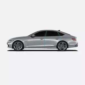 제네시스 G80 페이스리프트 도어엣지 PPF필름 aGw75WuA