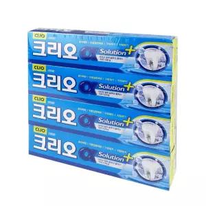 플러스 크리오 치약 치솔 알파 솔루션 X -O 4입 120g [m944F2B]