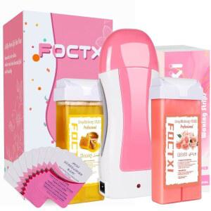 FOCTXI 롤러 왁싱 2온스 민감한 피부용 다리용 여성용 59 제모 키트 1ML