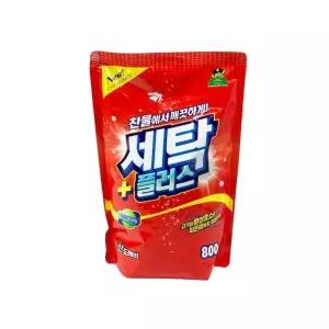 찬물에서도 잘 녹는 세탁세제 800g x12개 박스포장