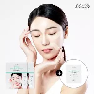 리르 스마일 주름패치 100매+체험분/ 팔자주름 리프팅 눈가 이마 패치 미간