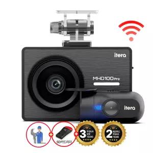 무료장착(32G)FHD/HD 와이파이 2채널 블랙박스 교체 추천 아이테라 MHD100 무상AS 3년