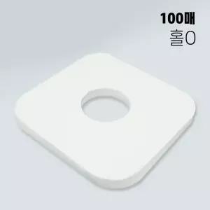 일회용부직포 자국방지커버 구멍있음 100매 베개시트 부드러운 레이온소재
