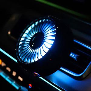 LED 무드램프 차량용 에어 서큘레이터 선풍기