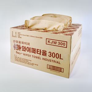 광진산업 산업용 와이퍼 KJW300 대형 300매 기름제거종이 종이보루 세이플러스