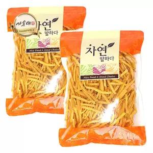 [가온애] 고구마스틱 500g x2팩 / 참고구마스틱 고구마스틱1kg 옛날과자 고구마과자 고구마튀김 간식 과자
