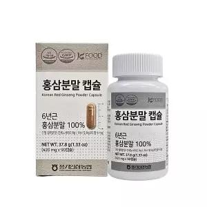 [풍기인삼농협] 홍삼분말 캡슐 x 5개