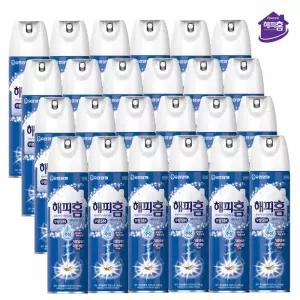 해피홈 에어졸 수성 무향 500ml x24개 1박스 모기 살충제/모기약