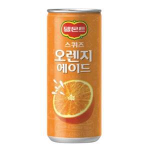 델몬트 스퀴즈 오렌지에이드 240ml 30캔