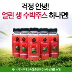 엘제이드 '얼린' 생 수박주스 180ml x 6개 코스트코주스