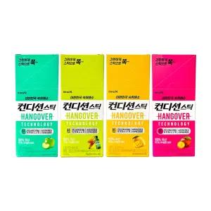 컨디션 스틱 종류별 1개씩 18gx10포x4곽