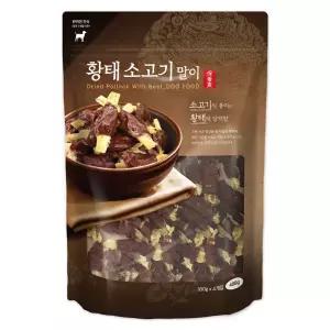 트레이더스 황태 소고기말이 400g 강아지간식