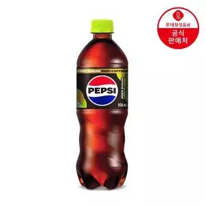 [본사직영] 펩시제로슈거 제로카페인 라임향 500ml x 18펫