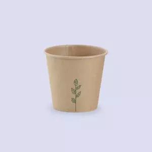 아인라이프 라이프 일회용 종이컵 180ml 1000개 자판기 무형광 천연펄프 그린색상 인쇄