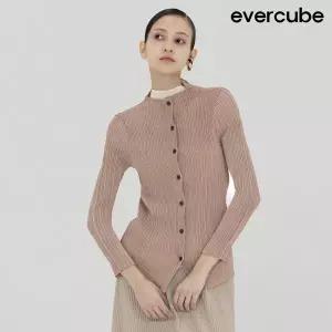 [런칭가299000원]에바큐브 25SS 3도 플리츠 가디건