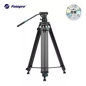 포토프로 DV-3A 헤비 듀티 플루이드 헤드 알루미늄 비디오 삼각대 최대하중 8kg