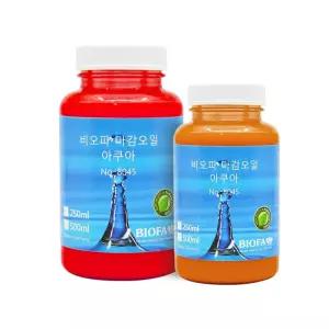 비오파  아쿠아 마감 오일 8045  가구 인테리어 수용성 컬러오일 250ml 마감용 