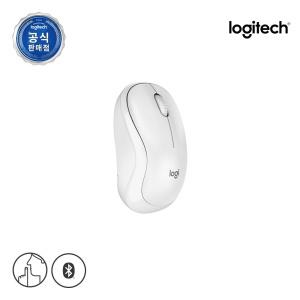 로지텍코리아 공식 M240 수신기 미포함 무소음 무선 블루투스 마우스 퓨어화이트