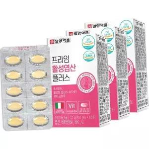 [하프클럽/기타]활성 엽산 비타민 C B12 B6 해조칼슘 정제 180정