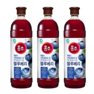 홍초 블루베리 마시는 식초 1.5L x 3병