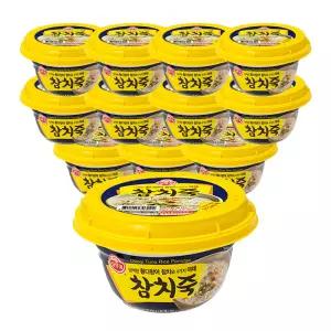 오뚜기 용기죽 참치죽, 285g, 12개