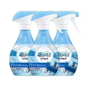 페브리즈 섬유탈취제 강력탈취 상쾌한 향 본품/370ml 3개