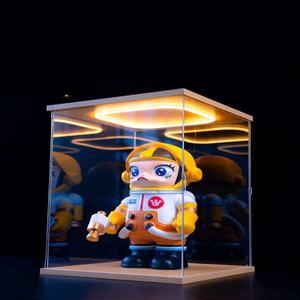 LED 조명 피규어 박스 대형 쇼케이스 장식품 조명 아크릴 투명 진열장