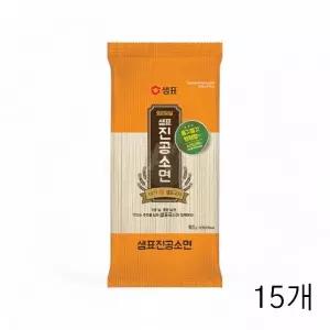 샘표 진공소면 900g X 15개 누들 쫄깃한국수 잔치국수면 쫄깃국수 (WFGY8NL)