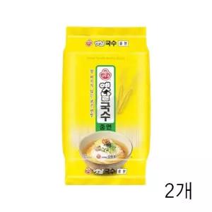 오뚜기 옛날국수 중면 3kg X 2개 굵은면 콩국수면 국수 잔치국수 (WFGVDF0)