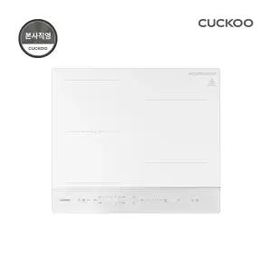쿠쿠 3구 무광 인덕션 화이트 (화이트) CIR-E347FAW