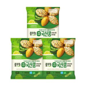 풀무원 국산콩 두부로 만든 유부초밥 330g×3개 다이어트도시락