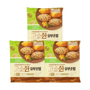 풀무원 고소한유부초밥 330g×3개 소풍도시락