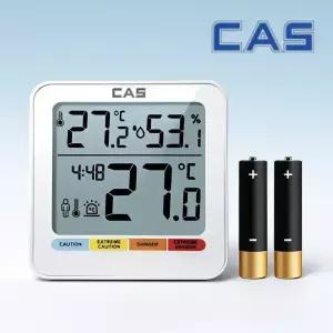 카스 CAS 디지털 체감온도계 온습도계 T-700 4단계 고온정보 경보음