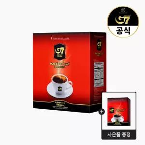 G7 퓨어블랙 라이트 160개입 + 퓨어블랙 라이트 25개입 구성