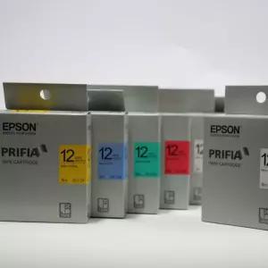 (EPSON) 라벨테이프 12mm/추천/리본/테잎/엡손/라벨지/라벨/프린터/테이프/앱손/용지/라벨링/호환/리본