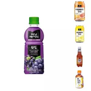 미닛메이드 포도 350ml (24페트)/탕비실/과일음료/쥬스/주스/인기음료/학생간식/미니패트음료/선물세트