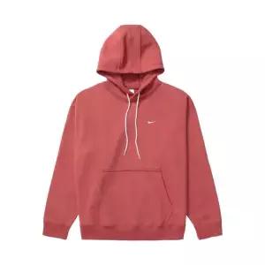 [정품 보증] 나이키 NRG 솔로 스우시 플리스 후드 캐년 러스트 - 아시아 Nike NRG Solo Swoosh Fleece Hood
