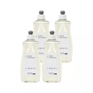 [생활공작소] 주방세제 500ml (캡형) 자몽향 x 4개