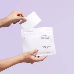 생활공작소 시트 세탁세제 라벤더향 200매 (정가29,900원)
