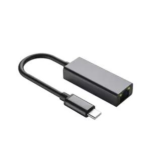 C타입 랜 컨버터USB2.0 이더넷 랜선 RJ45 변환 어댑터 (WA54F35)