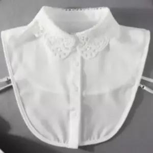 여성 넥케이프 이너 카라 망사 블라우스 페이크카라 옷카라 셔츠카라 (WFL2NU6)