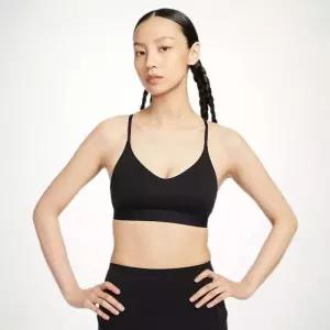 나이키 인디 라이트 서포트 여성 패드 어저스터블 스포츠 브라 FD1063-010 1532677