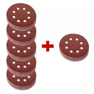 원형사포 50장+10장세트 50mm/75mm/100mm/125mm(+8홀)/150mm 40방 100방 240방 600방 1000방 2000방 빼빠