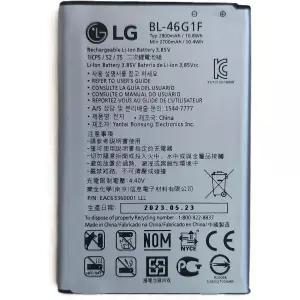 LEOM BL-46G1F 2800mAh LG 교체 배터리 - K10, K420N, M250, X Cam, X400 스마트폰과 호환 고용량 리튬 이
